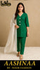 Green & White Grace – Azadi 2-Piece Edition 2025