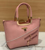 Branded Women’s Handbag – Double Zipper, Long Belt & High Capacity