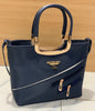 Branded Women’s Handbag – Double Zipper, Long Belt & High Capacity