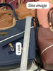 Branded Women’s Handbag – Double Zipper, Long Belt & High Capacity