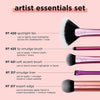 Real Techniques 5 Pcs Artist Essentials Makeup Brush Set