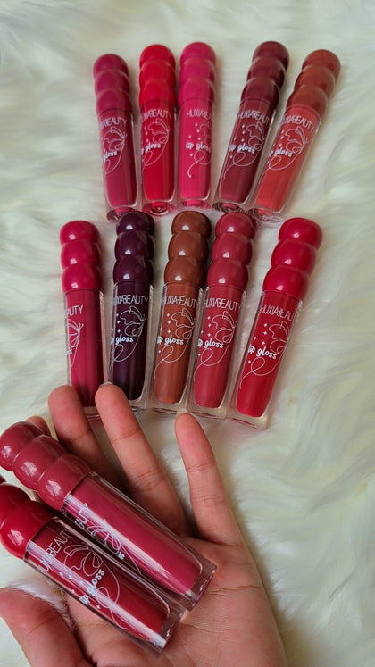 HuxiaBeauty Matte Lip Gloss – 12 Stunning Shades