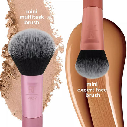Real Techniques Mini Foundation Brush Set – 2 Pcs