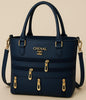 7 Zipper Handbag with Long Belt – Stylish, Spacious & High Quality