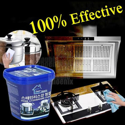 Steel Cleaner & Polish – Multi-Purpose Cleaning Paste Gel for Rust & Stain Removal | 500g