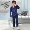 Silk Kids Pajama Shirt Night Suit – Shalmos Silk | Comfortable Sleepwear for Boys & Girls (Ages 5–12)