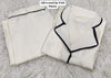 Women’s 2-Piece Night Suit – China Silk with White Piping