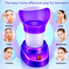 Shinon 2-in-1 Steam Facial Steamer & Inhaler – Portable Facial Sauna & Nasal Steam Therapy Machine