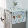 Dustproof Refrigerator & Washing Machine Top Cover – Decorative Design