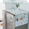 Dustproof Refrigerator & Washing Machine Top Cover – Decorative Design