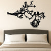 3D Wooden Wall Art – Tree with Birds on Nest