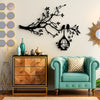 3D Wooden Wall Art – Tree with Birds on Nest