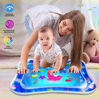 Inflatable Tummy Time Water Play Mat for Babies