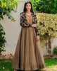 Sequins Embroidered Silk Koti & Long Maxi 2PC Dress