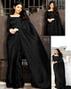 Elegant Silk Plain Saree with Stitched Blouse & Petticoat – 3PC Set