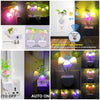 LED Auto sensor Mashroom Shape Night Lamp Electric Lamp with Box