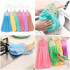 Imported Kitchen Fine Super Quality Microfiber Cleaning Cloth Multipurpose Use Soft Absorbent Kitchen Hanging Towel