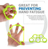 Imported Fingers Stretcher Resistance Silicone Band Finger Grip Strengthener