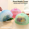 Food Net ABS Plastic Protector Cover Mesh Screen Food Cover Tent Umbrella, 10.75 inch, Reusable Outdoor Picnic Food Covers Mesh, Food Cover Net Keep Out Flies, Bugs, Mosquitoes