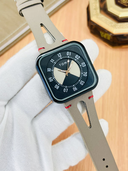 TOMI Edge Series – Modern Analog Watch (Multiple Colors)