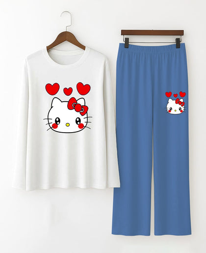 New Cotton Jersey Prints Track Suit