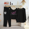 3PC Stylish Night Suit Set – Comfort meets Elegance