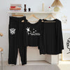3PC Stylish Night Suit Set – Comfort meets Elegance