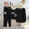 3PC Stylish Night Suit Set – Comfort meets Elegance