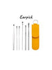 6-Piece Ear Wax Removal Kit – Stainless Steel Ear Pick Tool Set for Safe Cleaning