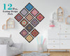 Wall Attraction Tile Stickers – Pack of 12 Self-Adhesive Decorative Tiles