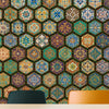 Pack of 12 Peel & Stick Wall Decals – Waterproof Decorative Tiles