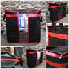 BLACK BAG RED OUTLINE Cloth Bag Black 100 GSM good quality