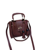 Chic and Stylish Ladies Handbag - Soft Leather, Beautiful Colors, Compact Size