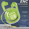 Crystal Transparent Bluetooth 5.3 Air 39 Ear Buds Wireless Headset Air39 Earbuds Wireless