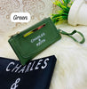 Double Zipper Luxury Women's Wallet - PU Leather, 10 Colors, High Quality