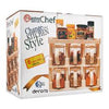 MASTER CHEF Spice Rack 6 Jars set Spice Containers