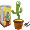 Dancing Cactus  Recording Toy - Rechargeable Funny Electronic Shaking Cactus