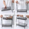 METAL SHELF 2 LAYER Stand