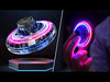 Rechargeable Flying Fidget Spinner Toy (Box Packed, Random Color)