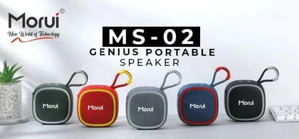 Morui MS-01 Mini Portable Bluetooth Speakers with TF Memory Card