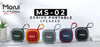 Morui MS-01 Mini Portable Bluetooth Speakers with TF Memory Card