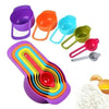 Multi Colour Measuring Cup 6pc Set