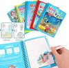 Magic Water Book without Outlines on Drawing Pages
