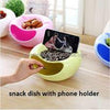2in1 Dry Fruits Bowl with Mobile Holder