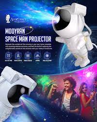 Galaxy Astronauts Projector Light with Wireless Remote