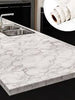 Stone Adhesive Sheet Elegant White Marble Sheet