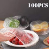 100 Pcs Disposable Food Cover Elastic Lid for covering Food