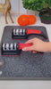 Multifunctional 3 Steps Manual Knife/Scissors Sharpener with Box