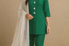 Green & White Grace – Azadi 2-Piece Edition 2025