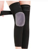 2Pcs Wool Knee Warmers with Adjustable Straps – Thermal Fleece Brace for Men & Women | Pain Relief & Medical Support